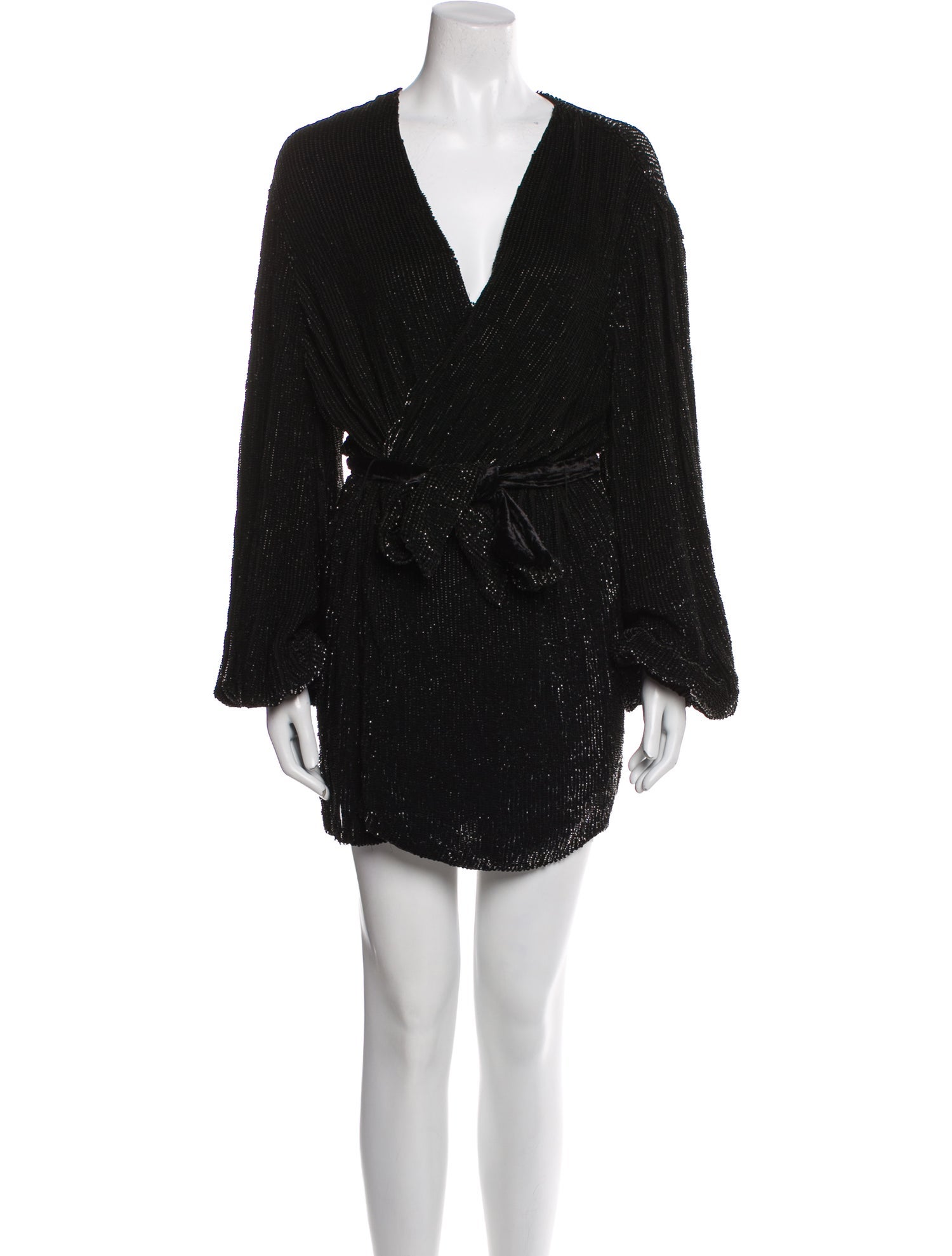 Retrofête V-Neck Mini Dress