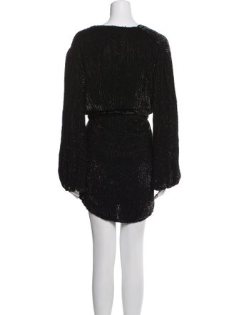 Retrofête V-Neck Mini Dress