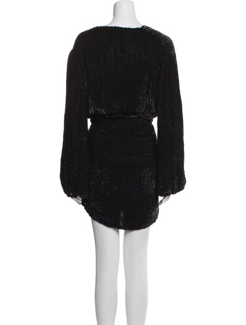 Retrofête V-Neck Mini Dress