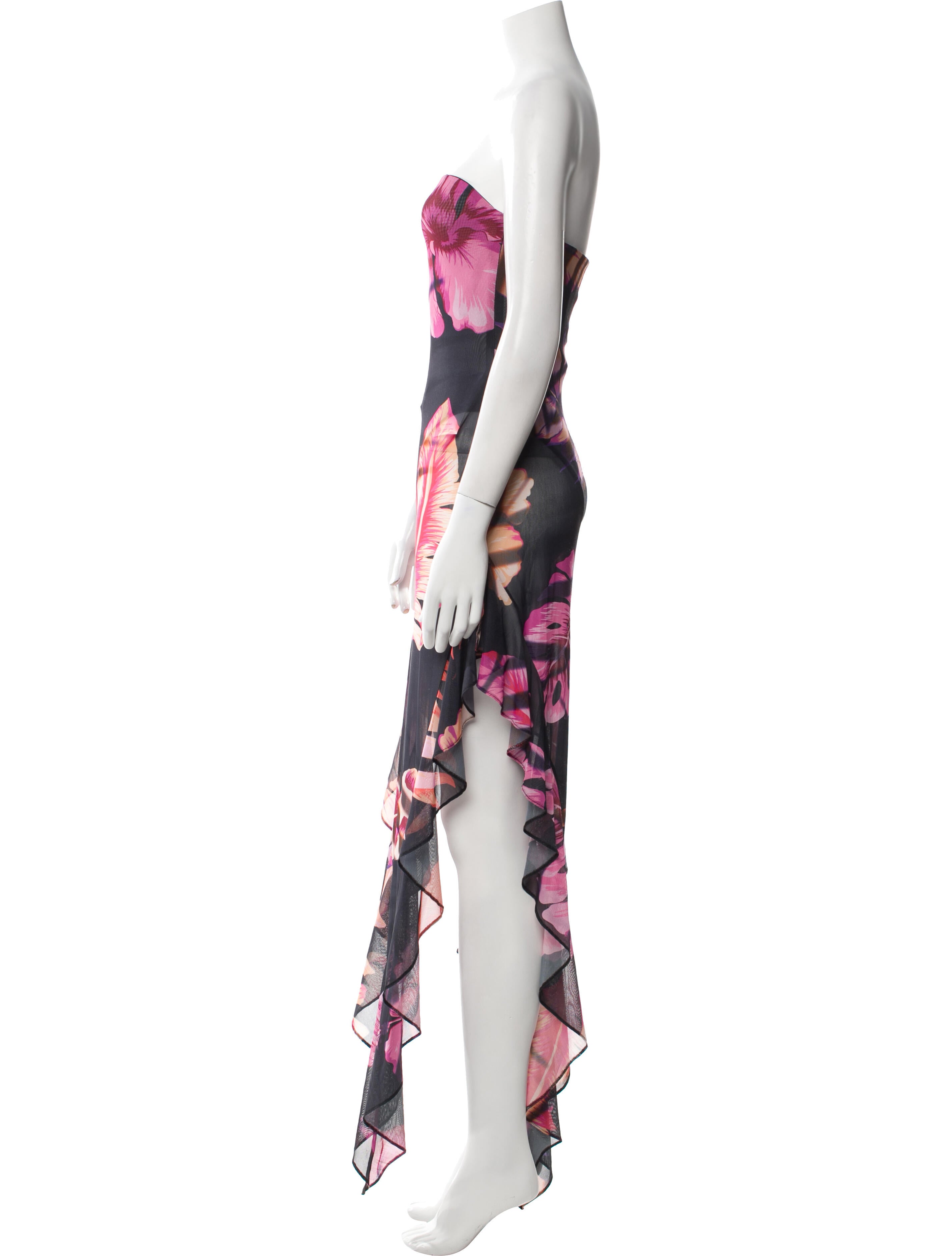 Retrofête Printed Long Dress