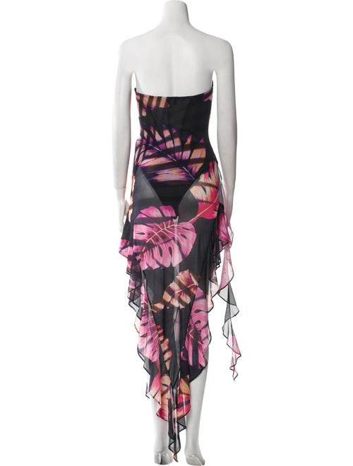 Retrofête Printed Long Dress