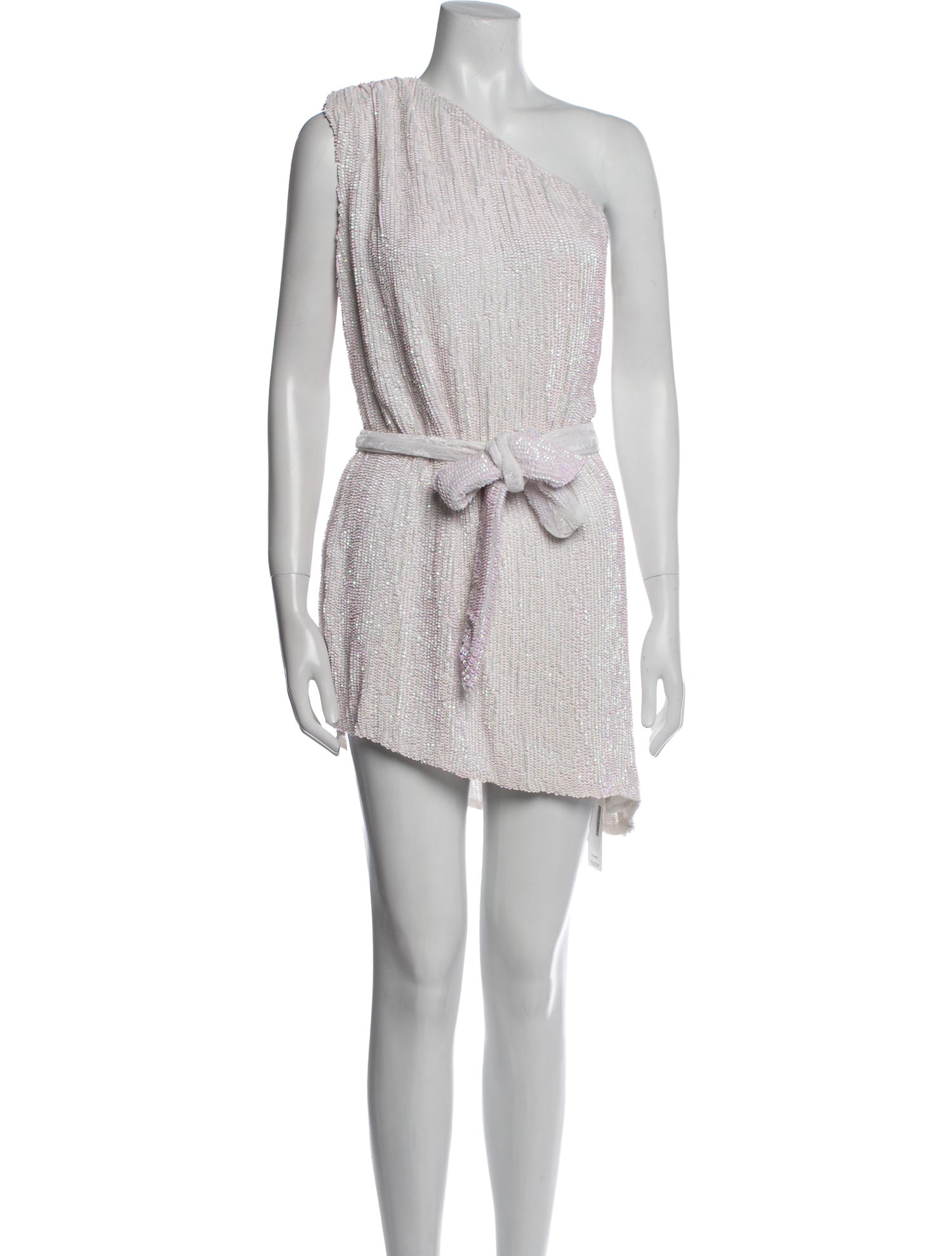 Retrofête One-Shoulder Mini Dress