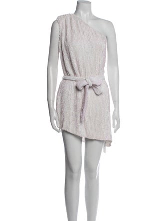 Retrofête One-Shoulder Mini Dress