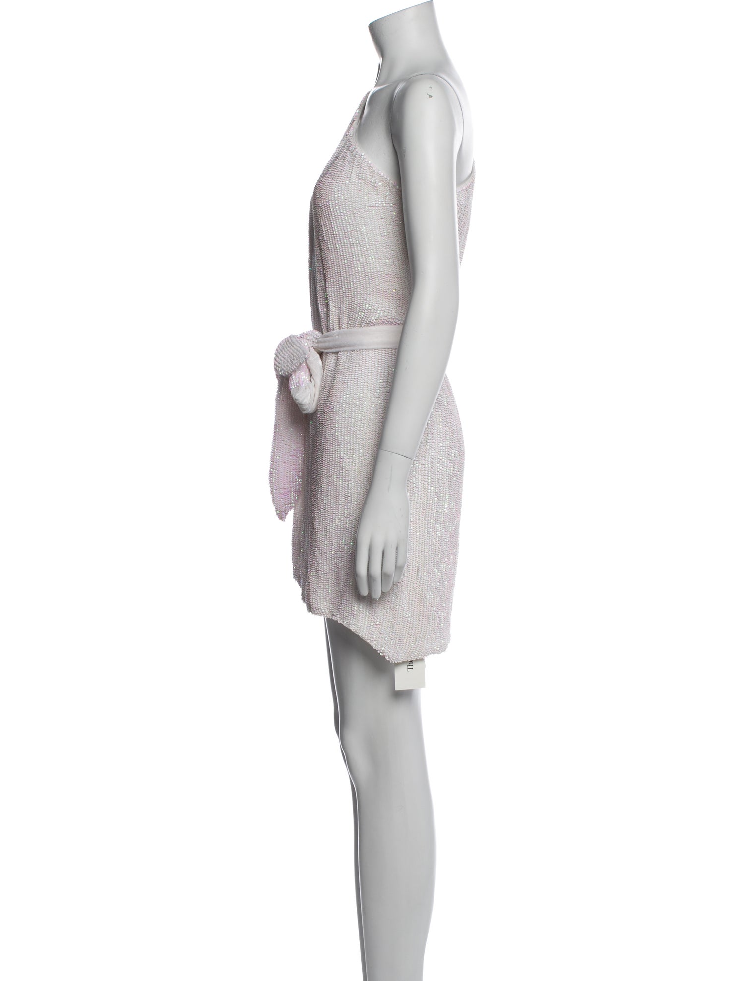 Retrofête One-Shoulder Mini Dress