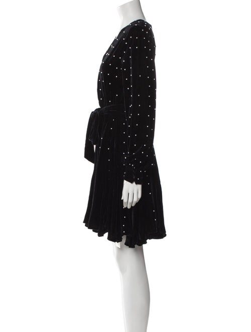 Retrofête V-Neck Mini Dress