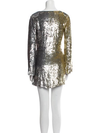 Retrofête V-Neck Mini Dress