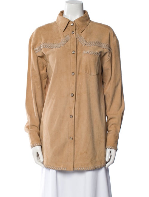 Retrofête Long Sleeve Button-Up Top