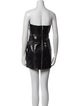 Retrofête Leather Mini Dress
