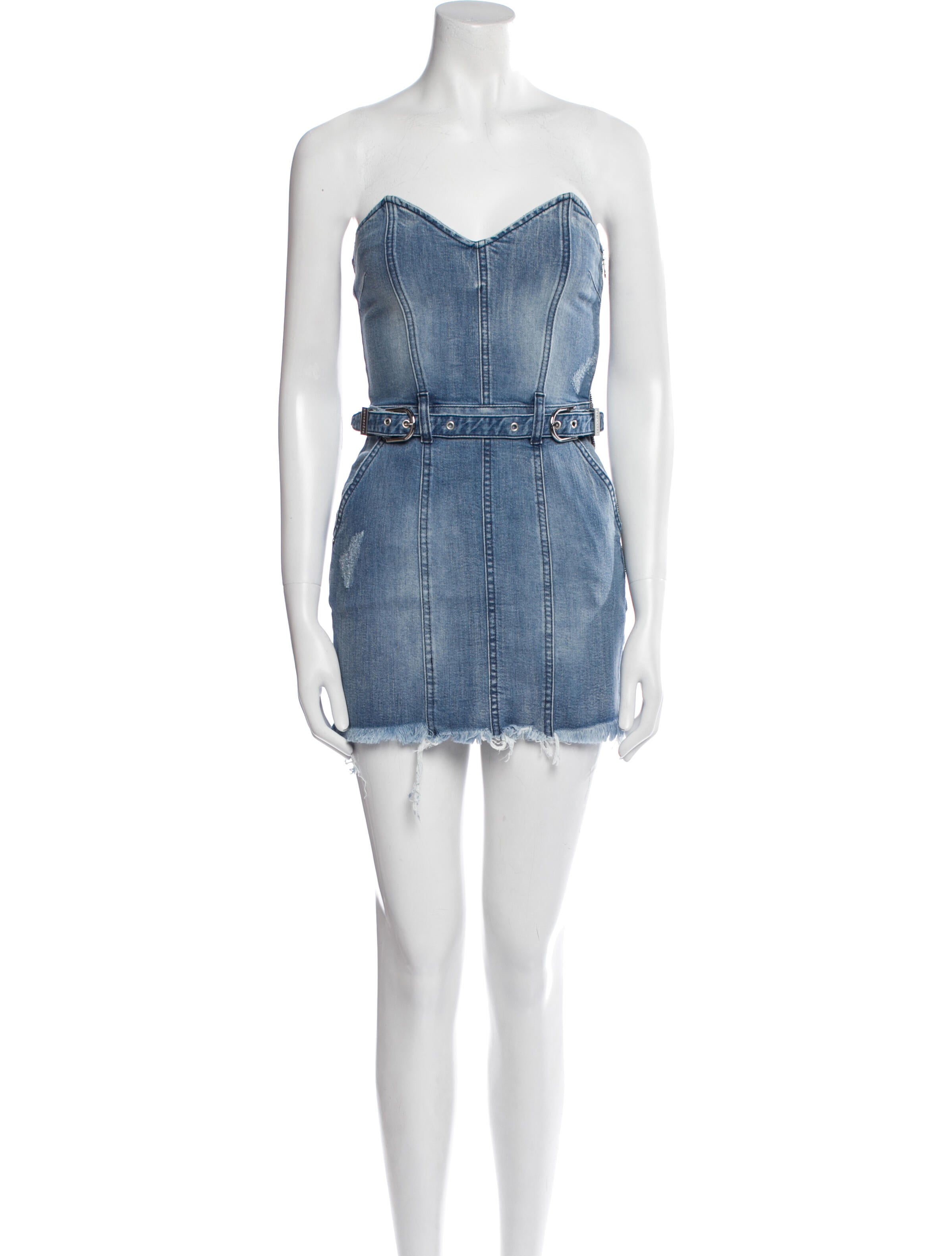 Retrofête Strapless Mini Dress