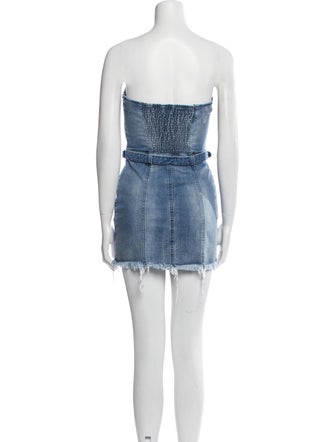 Retrofête Strapless Mini Dress