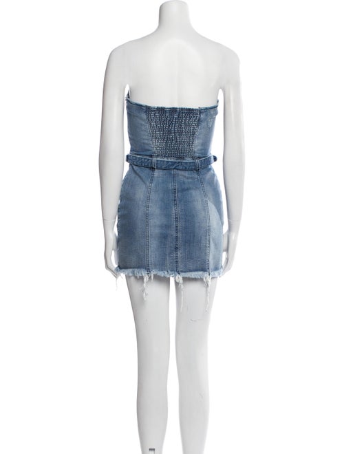 Retrofête Strapless Mini Dress