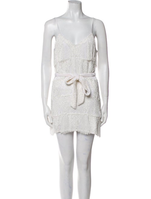 Retrofête V-Neck Mini Dress