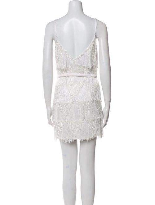 Retrofête V-Neck Mini Dress