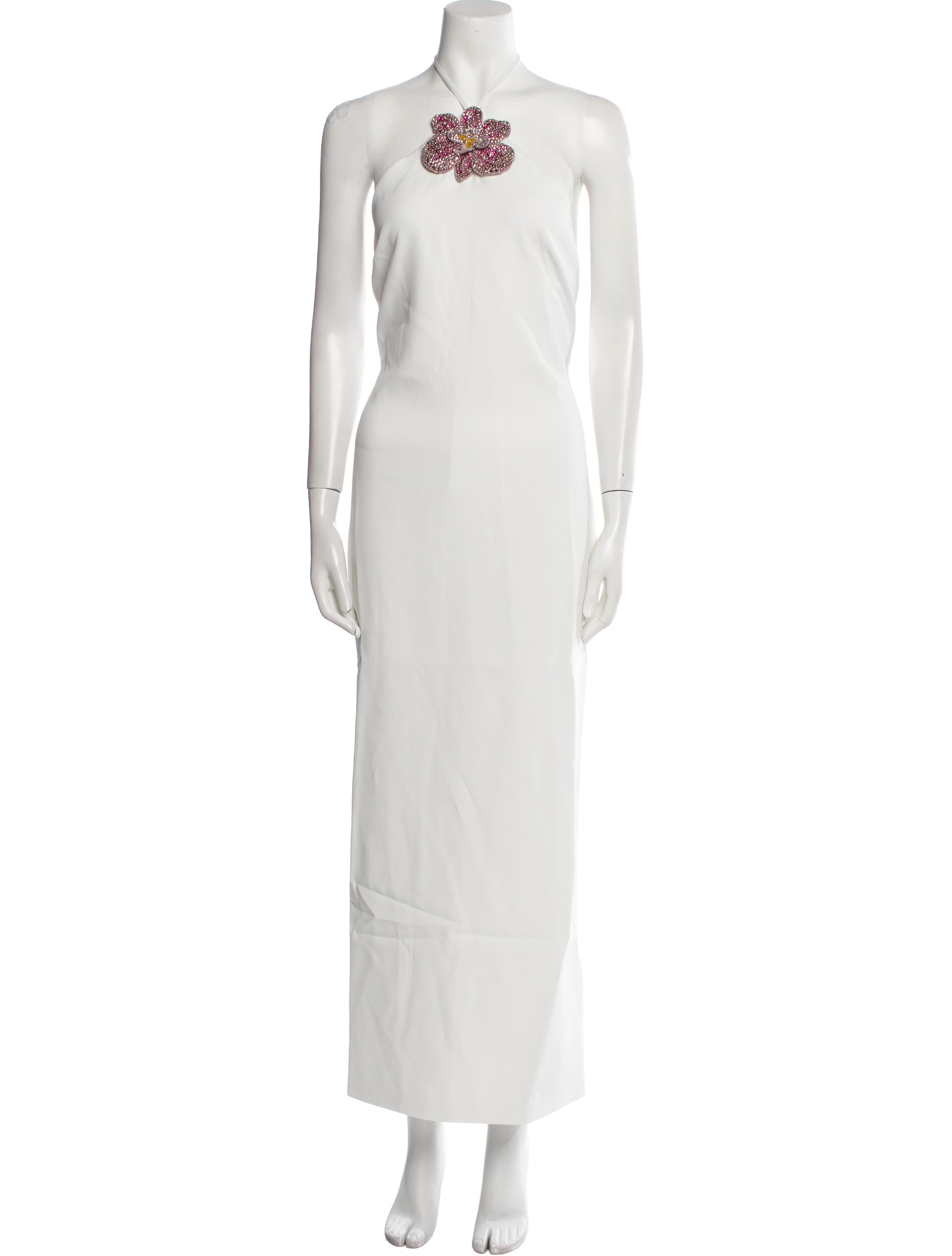 Retrofête Halterneck Long Dress w/ Tags