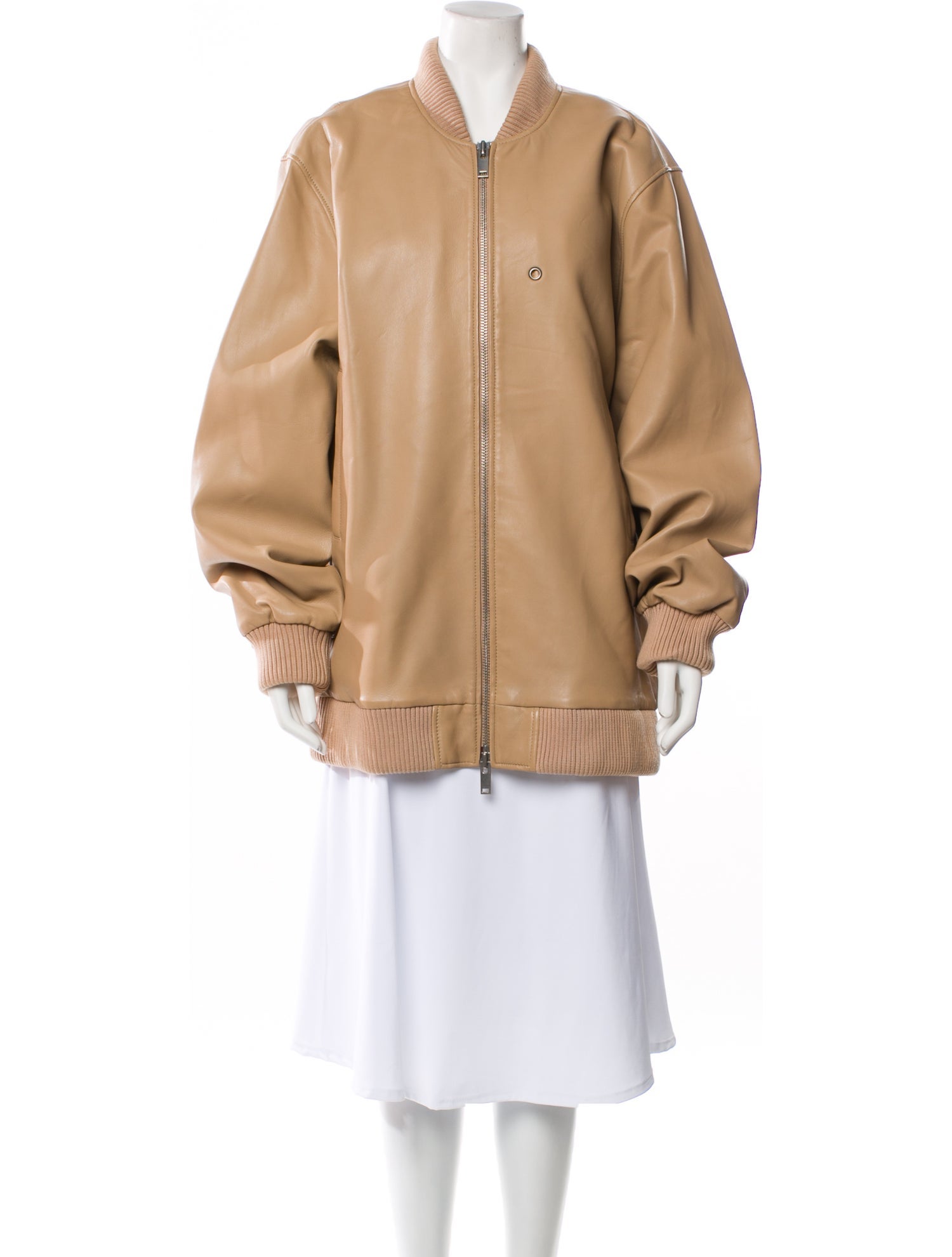 Retrofête Leather Coat