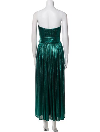 Retrofête Strapless Long Dress