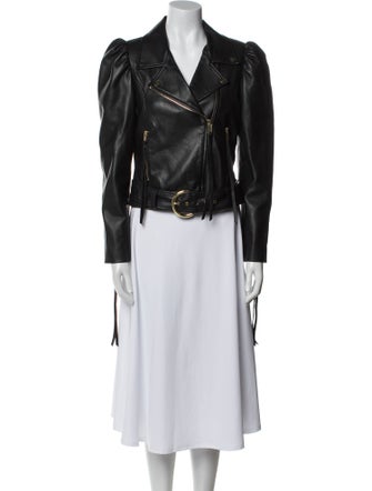 Retrofête Leather Biker Jacket