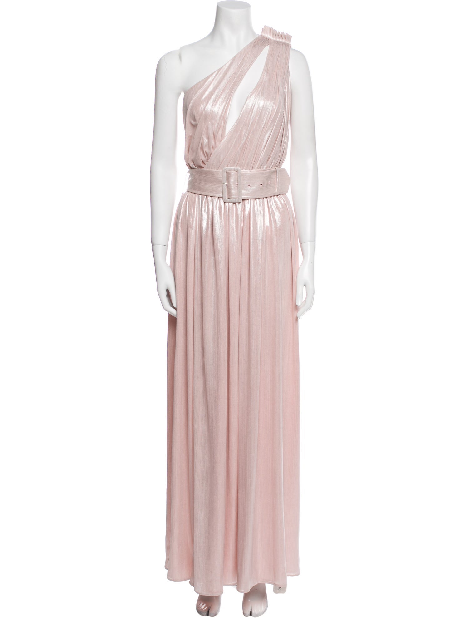 Retrofête One-Shoulder Long Dress