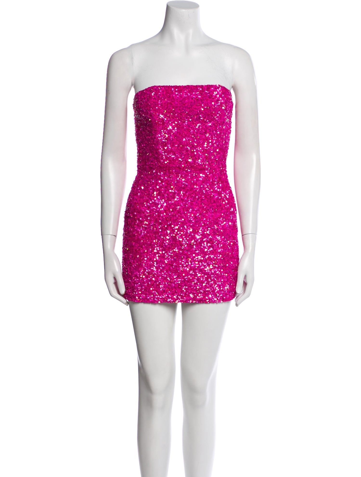 Retrofête Strapless Mini Dress