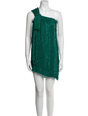 Retrofête One-Shoulder Mini Dress