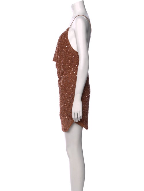 Retrofête Cowl Neck Mini Dress