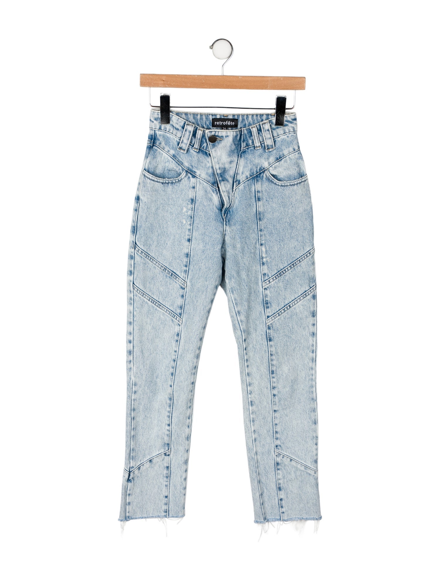Retrofête High-Rise Straight Leg Jeans
