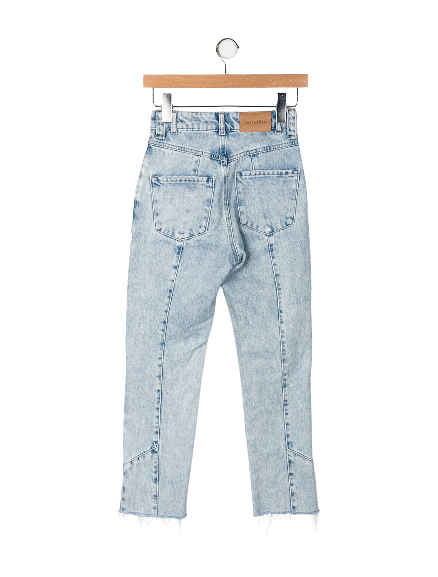 Retrofête High-Rise Straight Leg Jeans