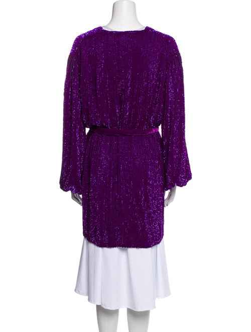 Retrofête Sequin Tweed Pattern Jacket