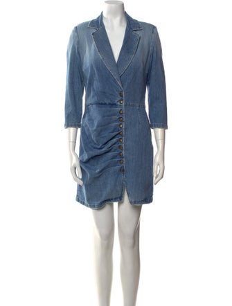 Retrofête V-Neck Mini Dress