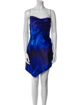 Retrofête Silk Mini Dress