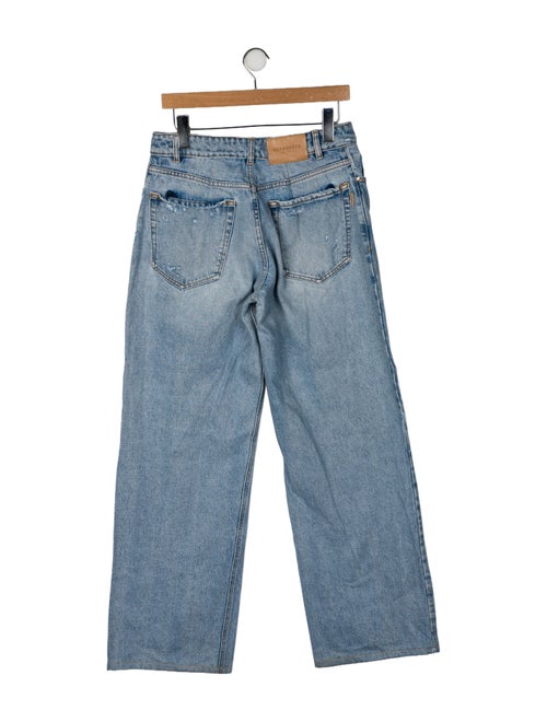 Retrofête Mid-Rise Wide Leg Jeans