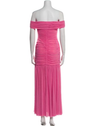 Retrofête Off-The-Shoulder Long Dress