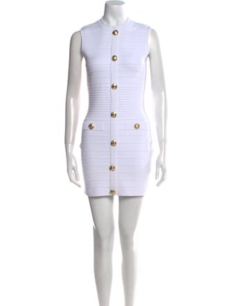 Retrofête Crew Neck Mini Dress