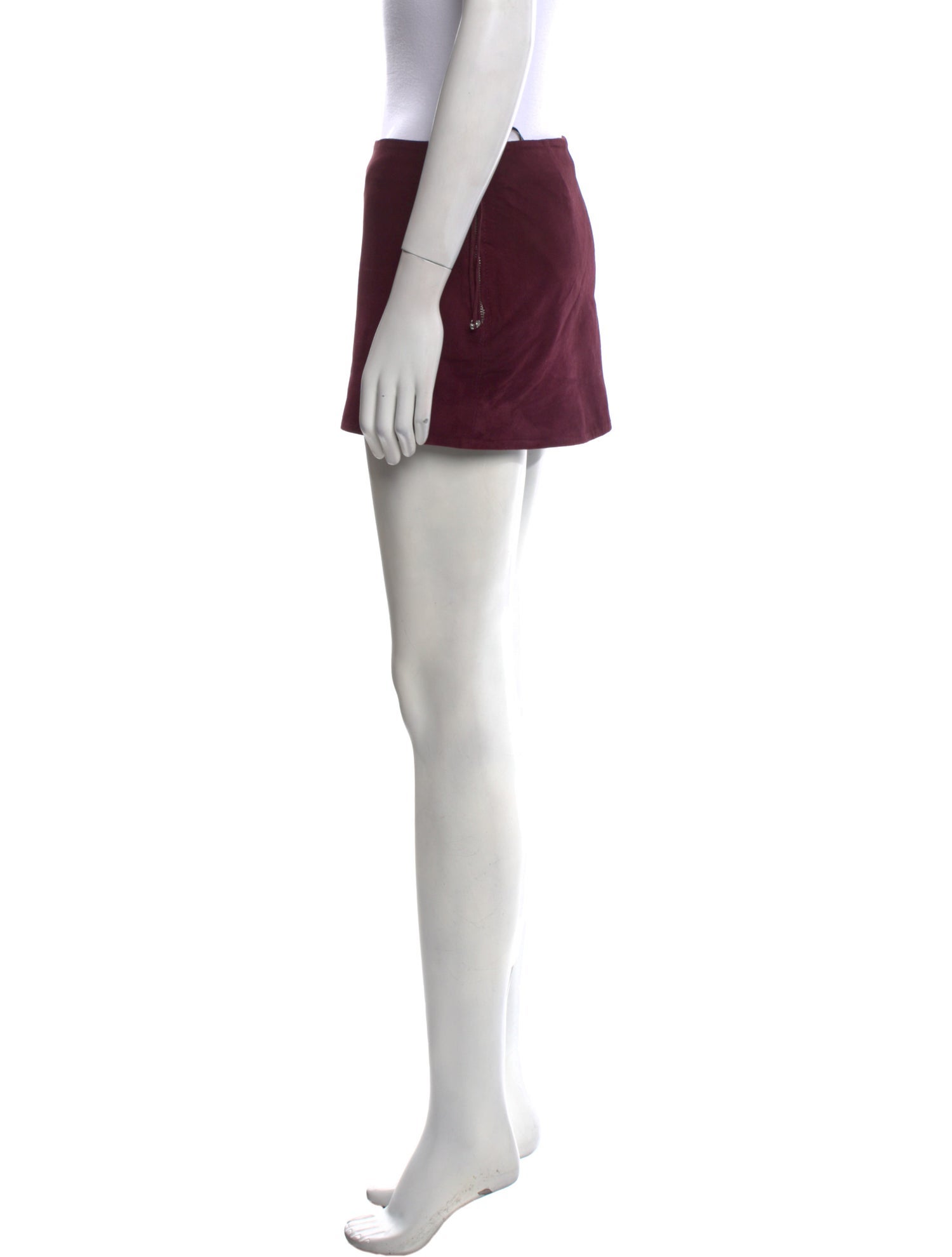 Retrofête Suede Mini Skirt