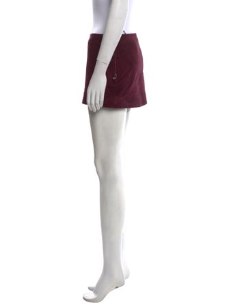 Retrofête Suede Mini Skirt