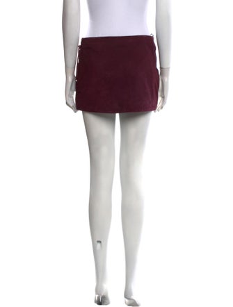 Retrofête Suede Mini Skirt