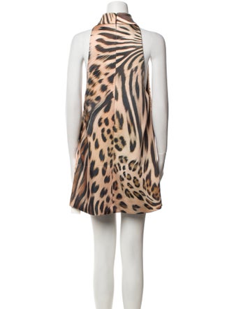 Retrofête Animal Print Mini Dress