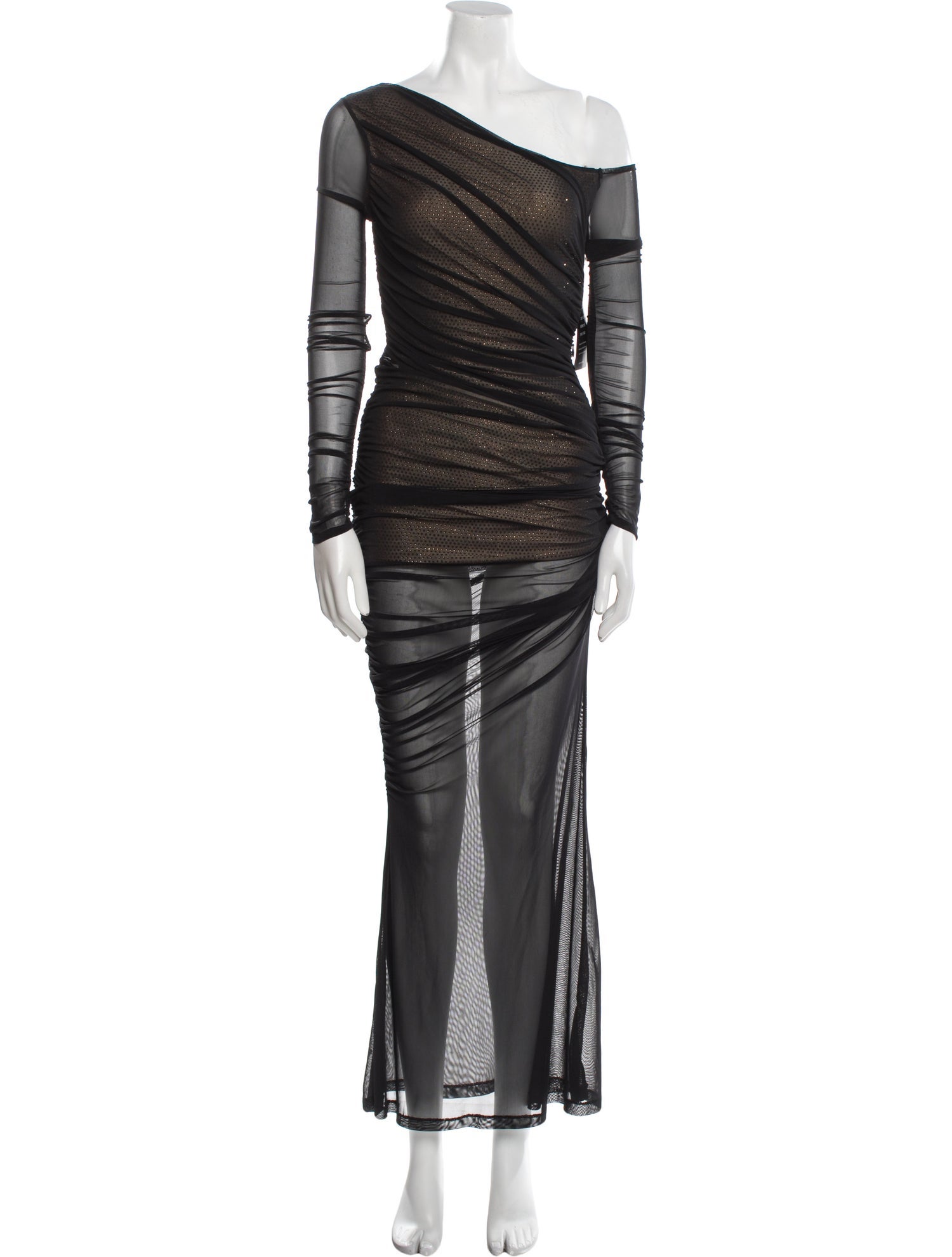 Retrofête One-Shoulder Long Dress w/ Tags