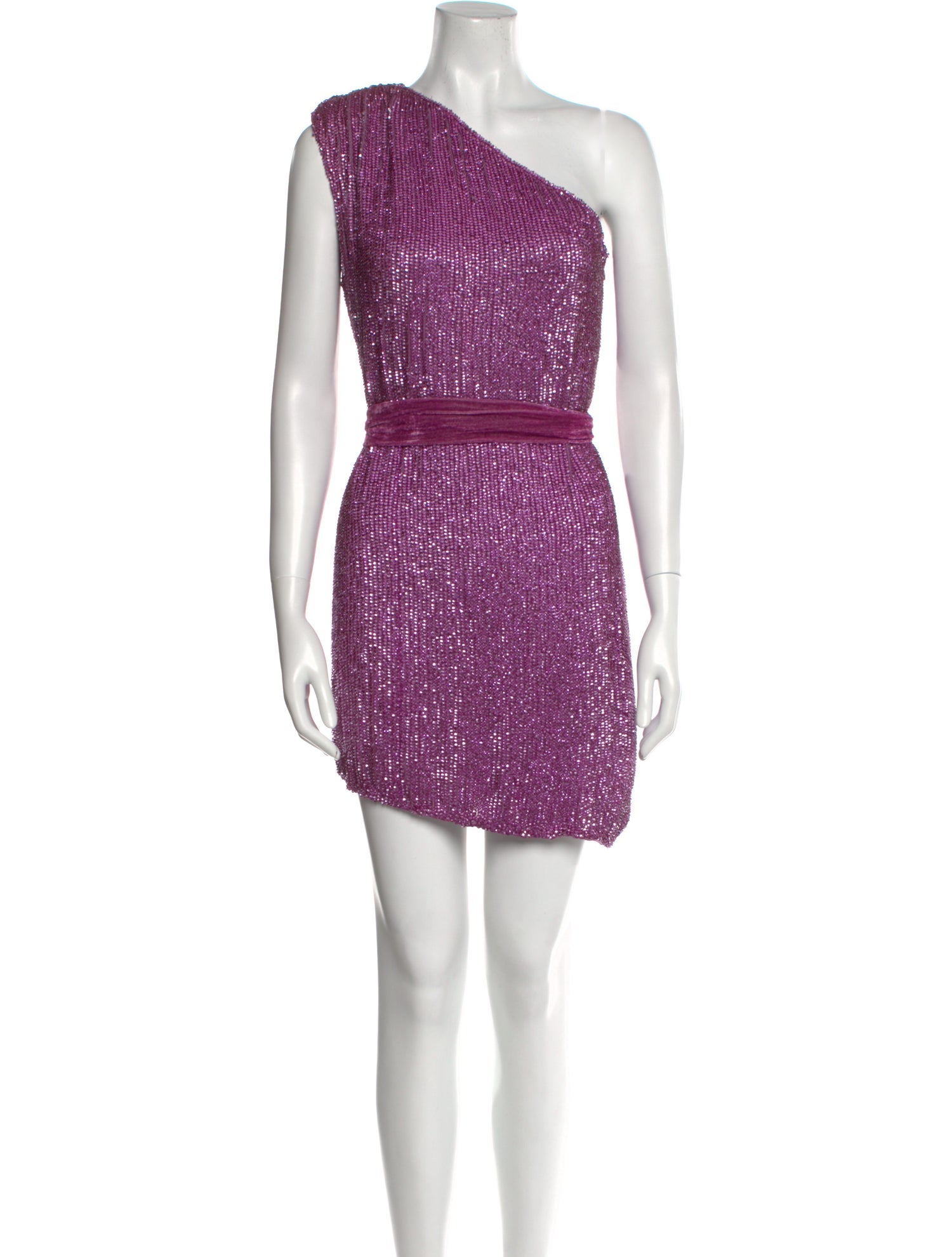 Retrofête One-Shoulder Mini Dress