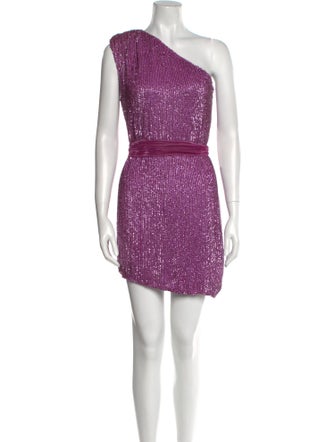 Retrofête One-Shoulder Mini Dress