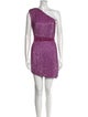 Retrofête One-Shoulder Mini Dress