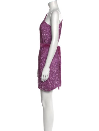 Retrofête One-Shoulder Mini Dress