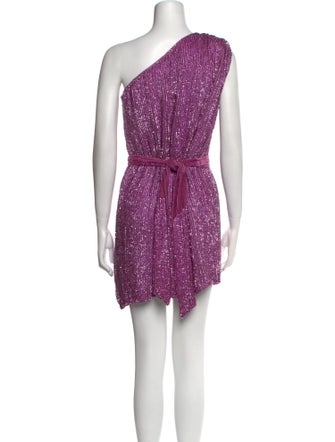 Retrofête One-Shoulder Mini Dress