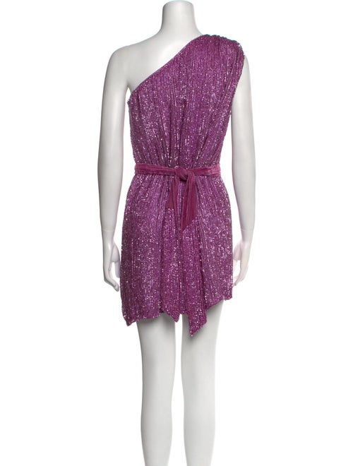 Retrofête One-Shoulder Mini Dress