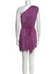 Retrofête One-Shoulder Mini Dress
