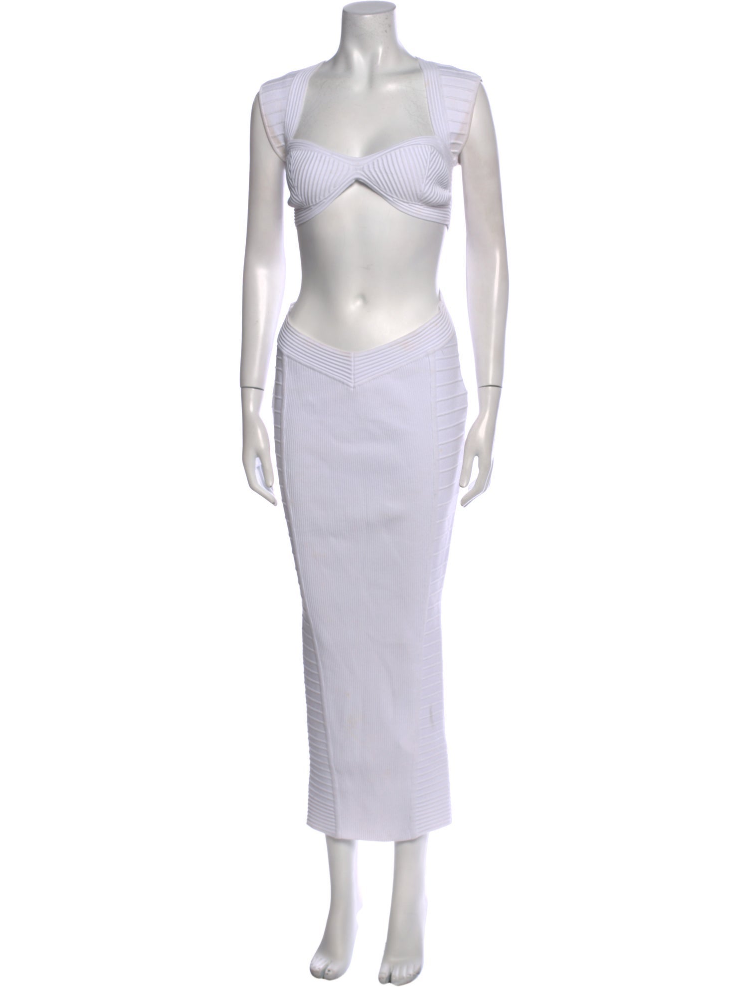 Retrofête Striped Long Dress