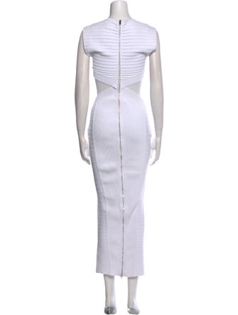 Retrofête Striped Long Dress