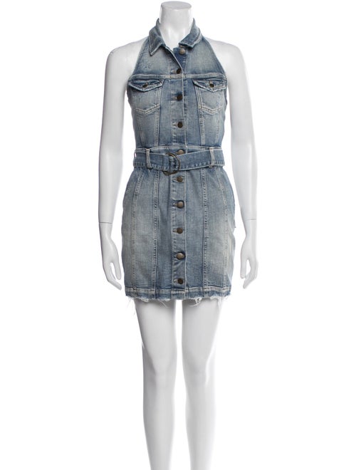 Retrofête Halterneck Mini Dress