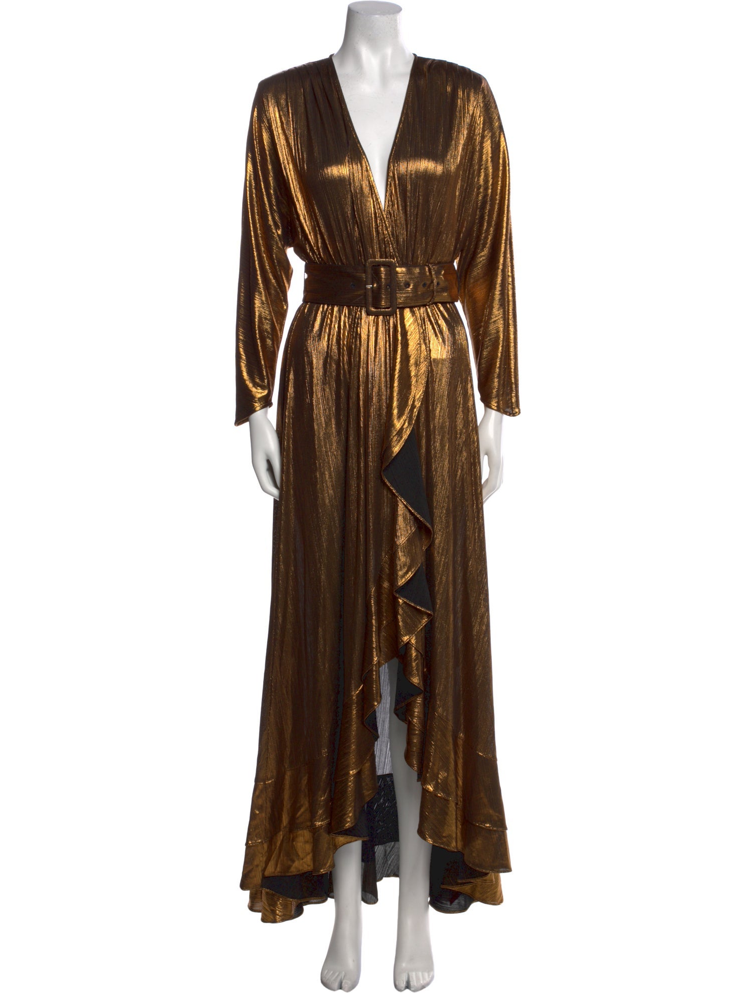 Retrofête V-Neck Long Dress