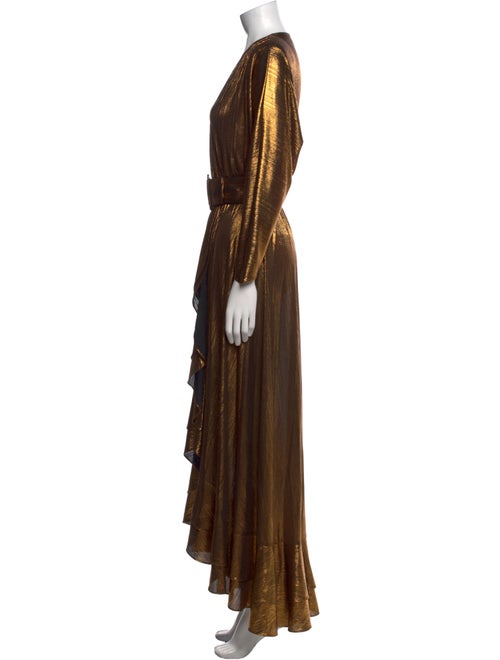 Retrofête V-Neck Long Dress